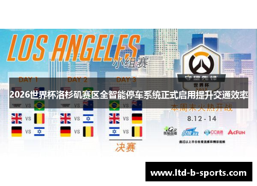 2026世界杯洛杉矶赛区全智能停车系统正式启用提升交通效率